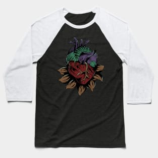 Heart attack Baseball T-Shirt